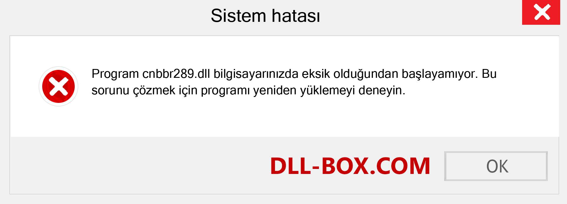 cnbbr289.dll dosyası eksik mi? Windows 7, 8, 10 için İndirin - Windows'ta cnbbr289 dll Eksik Hatasını Düzeltin, fotoğraflar, resimler